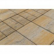 Тротуарная плитка Brаer Мозаика Color Mix песчаник 200х100 200х200 300х200 11,52м2/пал 1,635т/пал