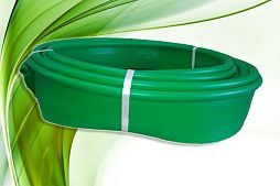 Бордюр пластиковый Кантри зеленый 10м