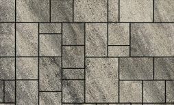 Плиты бетонные тротуарные Выбор МЮНХЕН - Б.2.Фсм.6 Листопад гл антрацит
